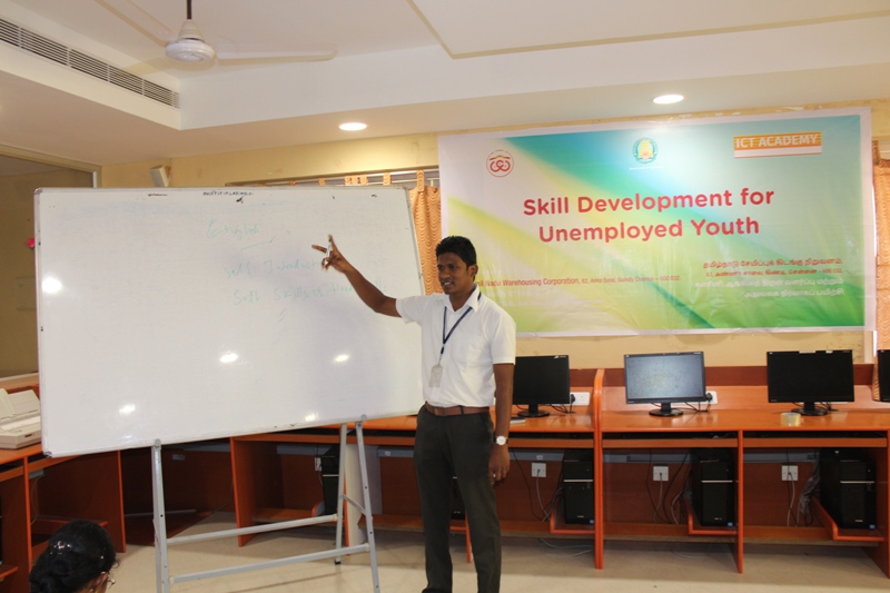 ICT Academy  Skill Development for unemployment youth  - Nov 2016